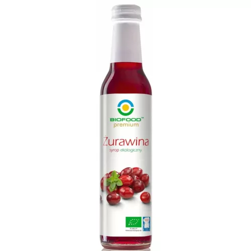 Bio Food Bio tőzegáfonya szirup - 250 ml