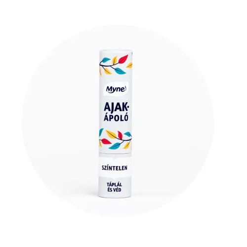Myne ajakápoló lenmag olajjal vanília illattal - színtelen - 7 g