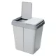 Duo Bin szelektív szemetes, 2 rekeszes hulladékgyűjtő - 2x25 L