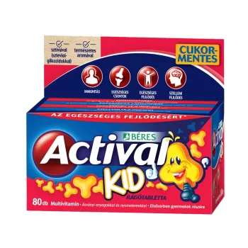 Béres Actival Kid rágótabletta - 80 db (kifutó)