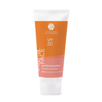 Schüssler natúr napkrém SPF 20