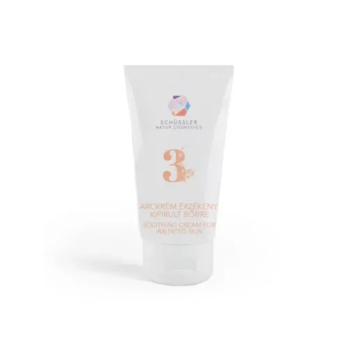 Schüssler natúr arckrém érzékeny, kipirult bőrre Nr.3  - 75 ml