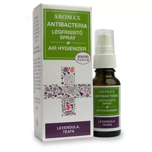 Aromax Antibacteria levendula-teafa légfrissítő spray - 20 ml