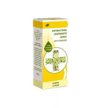   Aromax Antibacteria kubeba-citrom légfrissítő spray - 20 ml