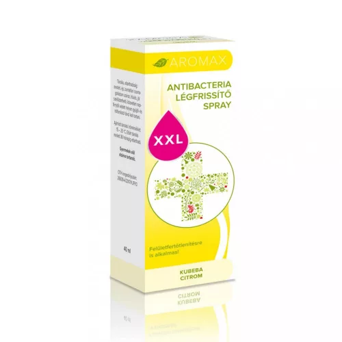 Aromax Antibacteria kubeba-citrom légfrissítő spray - 40 ml
