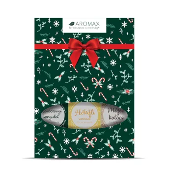   Aromax Karácsonyi hangulat illóolaj válogatás - 3x10ml illóolaj keverék
