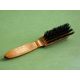 Four lined natural hairbrush with boar bristle