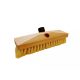 Natural brush for cleaning carpet or floor - handle to be inserted