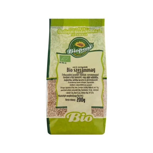 Biopont Szezámmag, BIO - 200 g