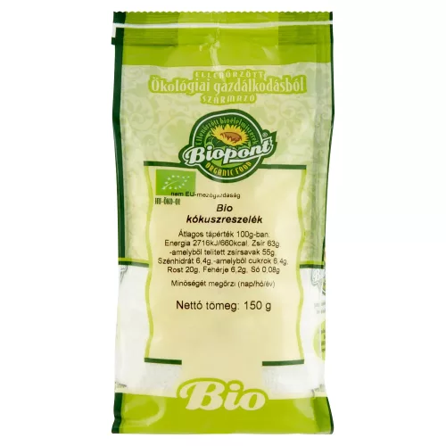 Biopont bio kókuszreszelék - 150 g (gluténmentes)