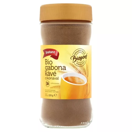 Biopont Gabonakávé-keverék, instant, BIO - 100 g (üveges)