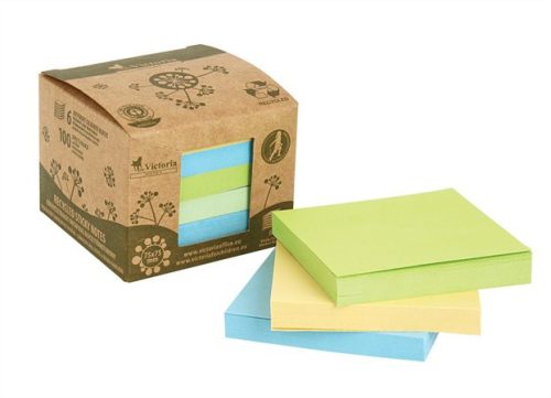Victoria recycled post-it sticky notes