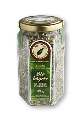 Bio Berta Bio Bógríz - só nélküli ételízesítő - 115 g, üvegben