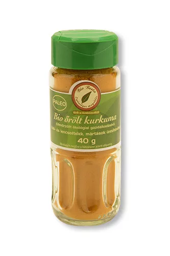 Bio Berta Bio őrölt kurkuma - 65 g, üvegben (kifutó)