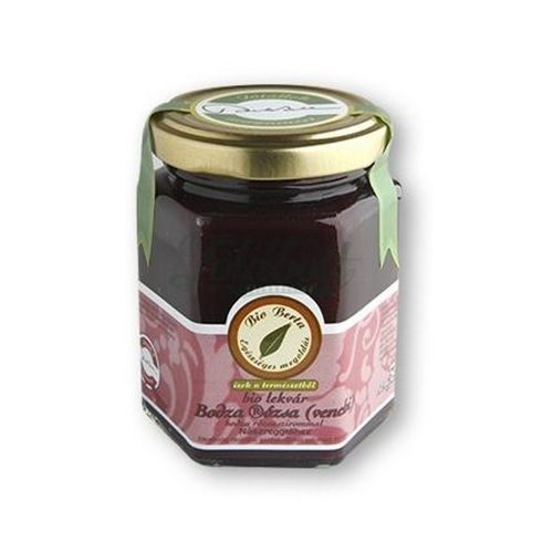 Bio Berta Organic elderberry jam - Venchi - elderberry with rose petals