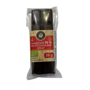   Bio Berta bio narancsos étcsokoládé, 70% kakaótartalommal - 26 g