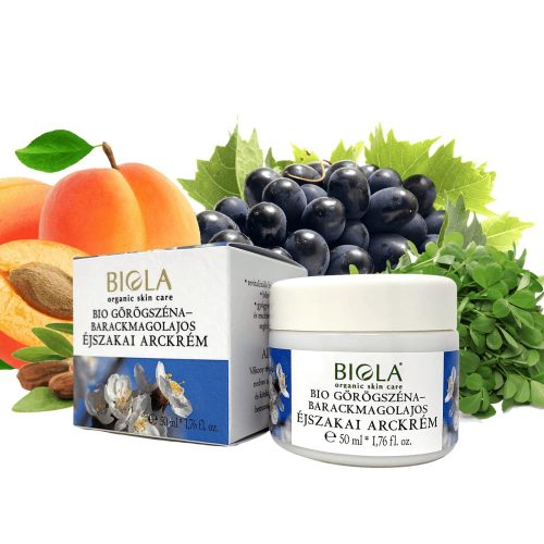 Biola Organic Fenugreek-apricot seed oil night cream
