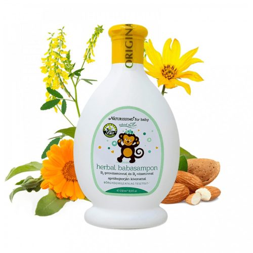 Natural Skin Care Herbal baby shampoo - 250 ml