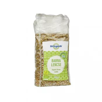 BiOrganik Bio barna lencse - 500 g (gluténmentes)