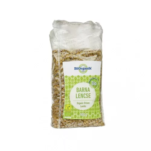 BiOrganik Bio barna lencse - 500 g (gluténmentes)