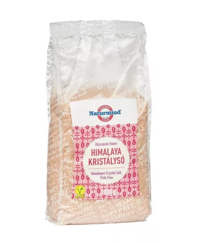 Naturmind Himalaya só - finom szemcséjű, rózsaszín - 1000 g