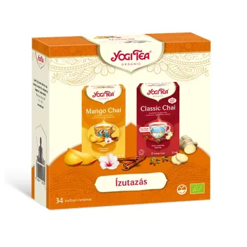   Yogi Tea Ajándékcsomag - Ízutazás - bio tea szett (34 filter)
