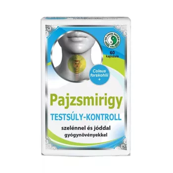   Dr. Chen Patika Pajzsmirigy egyensúly kontroll kapszula (Coleus forskohlii + jód + szelén) - 60 db