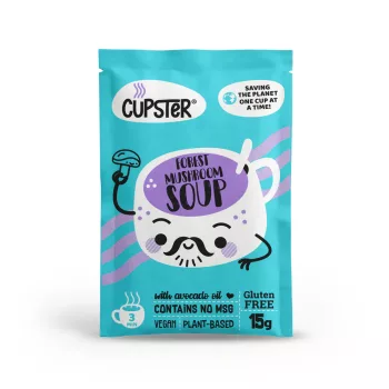 Cupster Instant Erdei gombaleves - 15 g (gluténmentes)