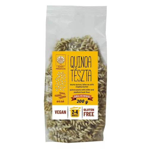 Éden Prémium Quinoa tészta orsó - 200 g (gluténmentes)