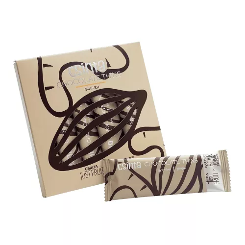 Csinta Chocolate Thins gyömbéres csokoládé szeletek (5 db)