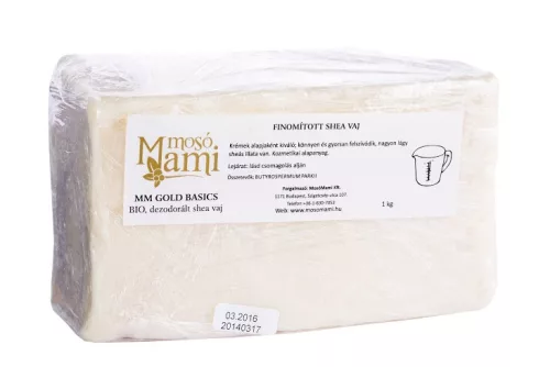 MM Gold Natur Bio Sheavaj tömb, finomított - 250 g