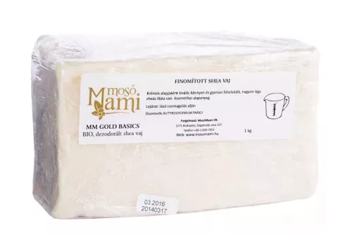 MM Gold Natur Bio Sheavaj tömb, finomított - 500 g