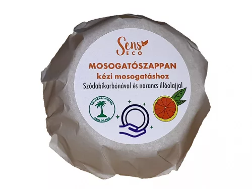 SensEco Mosogatószappan, szilárd mosogatószer tömb - 85 g