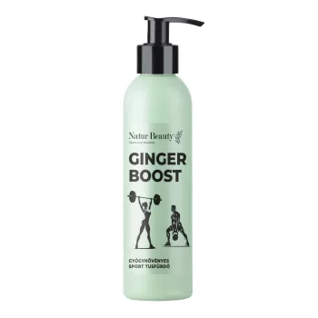   Natur Beauty Ginger Boost gyógynövényes sport tusfürdő - 200 ml