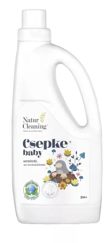 Csepke Baby mosógél Kis Felfedezőknek 3m+, 1 liter (33 mosás)