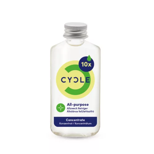 CYCLE Általános felülettisztító 10X koncentrátum - levendula és menta illattal, 50 ml