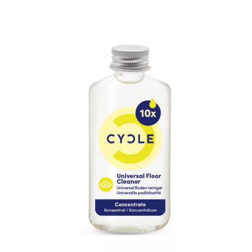 CYCLE Univerzális padlótisztító 10X koncentrátum - levendula és menta illattal, 50 ml
