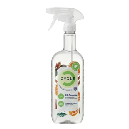 CYCLE általános felülettisztító spray - narancs és fahéj illattal (limitált kiadás) - 500 ml (kifutó)