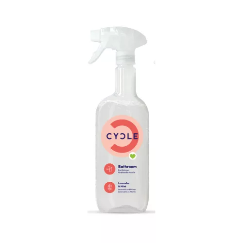 CYCLE Fürdőszoba tisztító spray, levendula és menta illattal - 500 ml