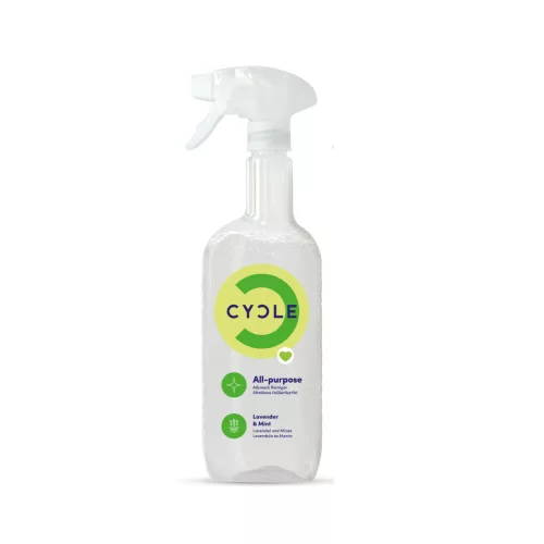 CYCLE Általános felülettisztító spray, levendula és menta illattal - 500 ml