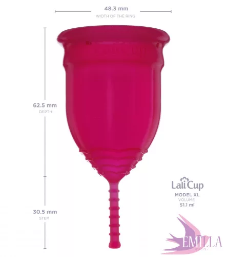 LaliCup intimkehely Wine Emilla edition) - XL