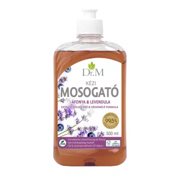   Dr. M Kézi mosogatószer mosódióval - áfonya és levendula - 500 ml