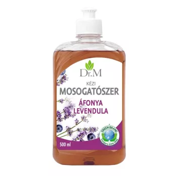   Dr. M Kézi mosogatószer mosódióval - áfonya és levendula - 500 ml