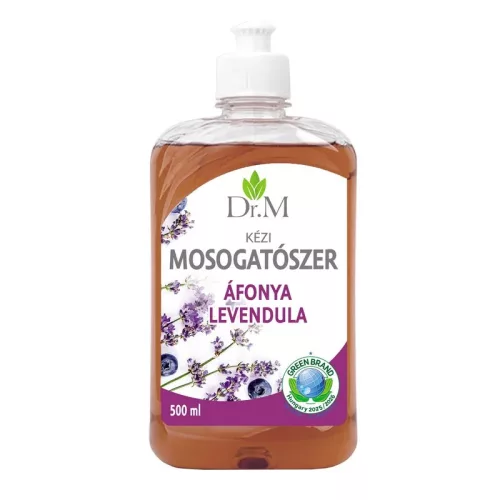 Dr. M Kézi mosogatószer mosódióval - áfonya és levendula - 500 ml