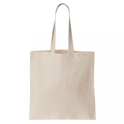 Short handle canvas shopping bag - 29x29cm