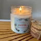 Greenester repceviasz gyertya - "Kekszecske" illat (200 ml)