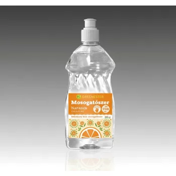   Greenester Folyékony mosogatószer - narancs illattal, 500 ml