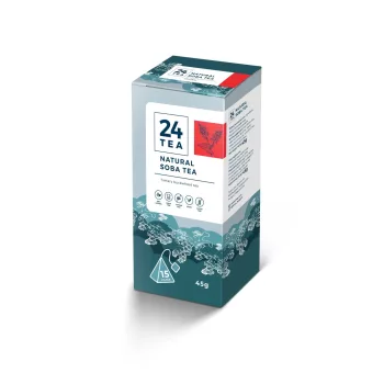   24 Tea Natural Soba Tea teapiramis - natúr hajdina tea (15 filter)