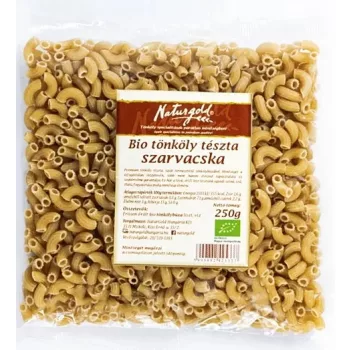 Naturgold Bio tönköly száraztészta - szarvacska - 250 g