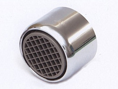 Ecoizm Watersaving faucet aerators / perlators (chrome, internal screw bolt)